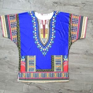 Dashiki Men's, size Large, polyester and stretch material